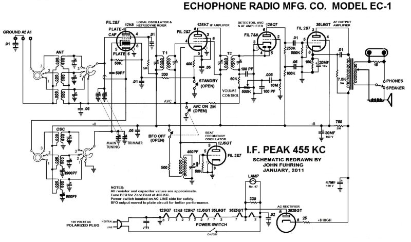 John's EC-1 Schematic